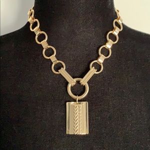 Gold tone Dannijo necklace